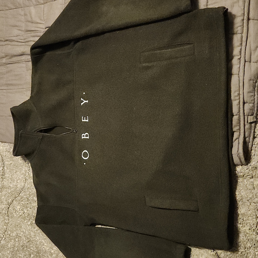 Obey fleece sweater